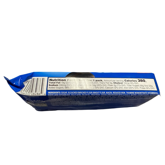 Oreo Cakesters Double Chocolate 3 Pack 86G - U.S Edition