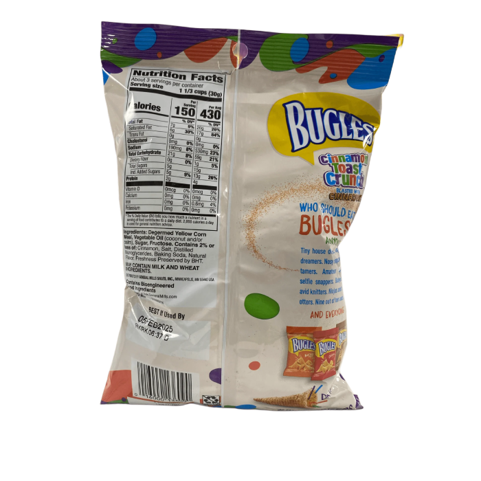 Bugles Cinnamon Toast Crunch