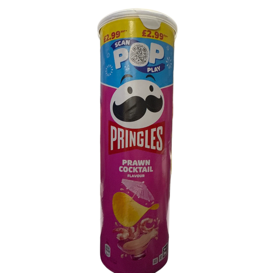 Pringles Prawn Cocktail 165G - U.K Edition