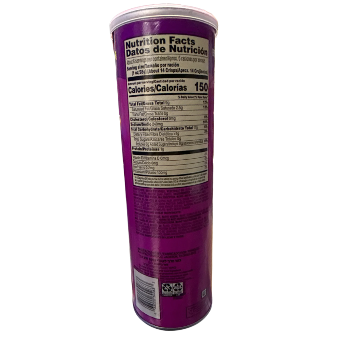 Pringles Limited Edition Carnitas Taco Flavour 158g - U.S Edition