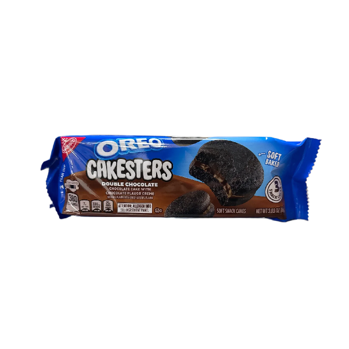 Oreo Cakesters Double Chocolate 3 Pack 86G - U.S Edition