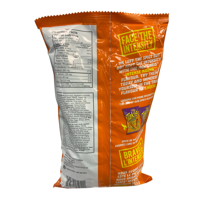 Takis Intense Nacho 280G - Canada Edition